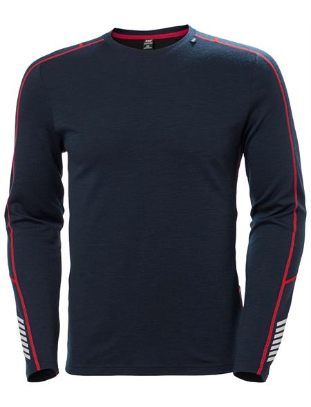 Helly Hansen Mens Lifa Merino Lightweight Crew Top